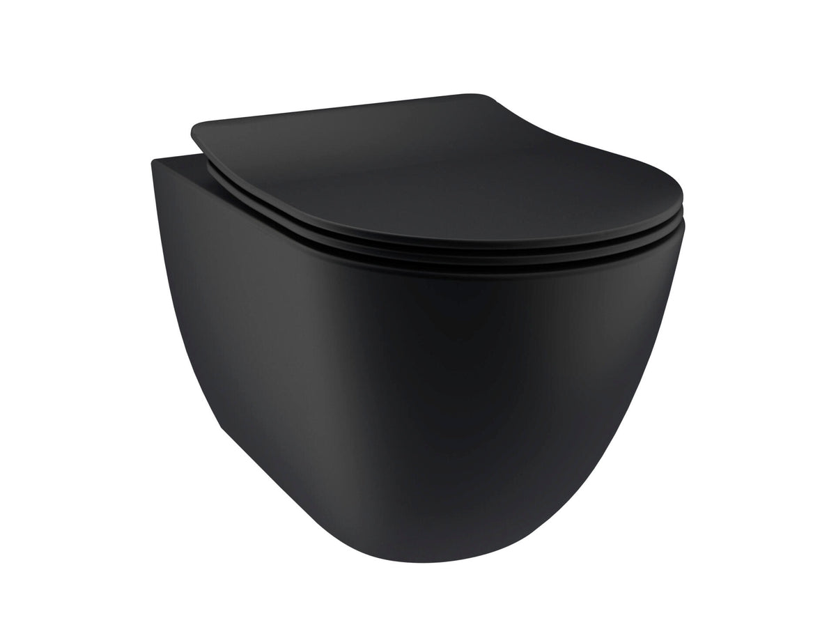 Lafiness Rimless Monza Nero ophang-WC