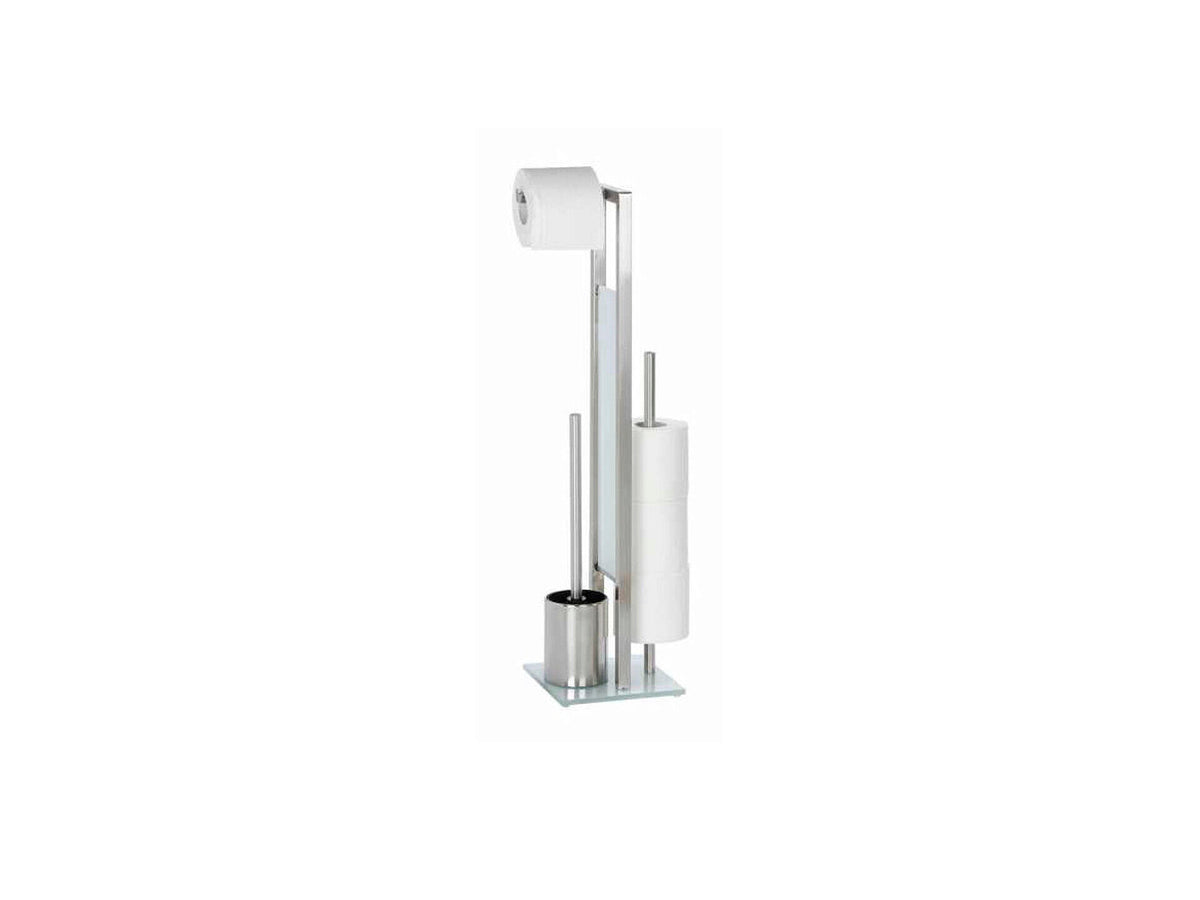 Wenko Rivalta WC-accessoireset grijs