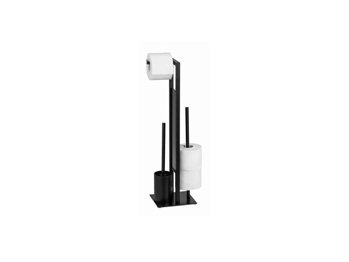 Wenko Rivalta WC-accessoireset zwart