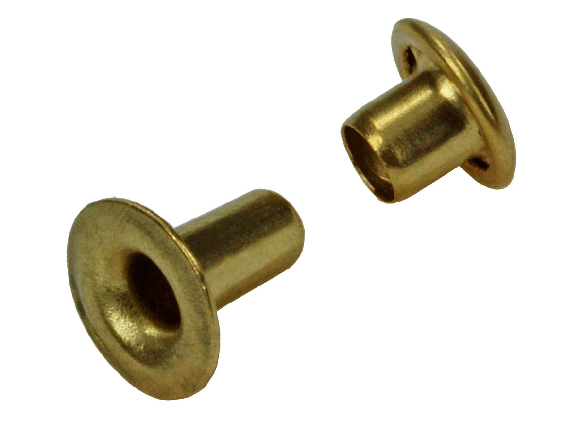 Mack Rivet 3,3x7 mm messing 11 stuks