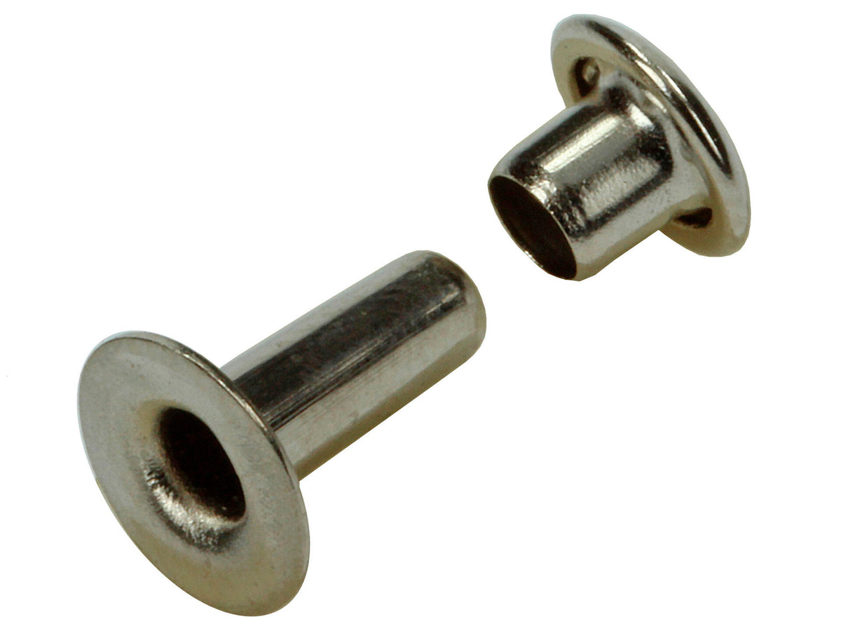 Mack Rivet 3,3x9 mm nikkel 10 stuks