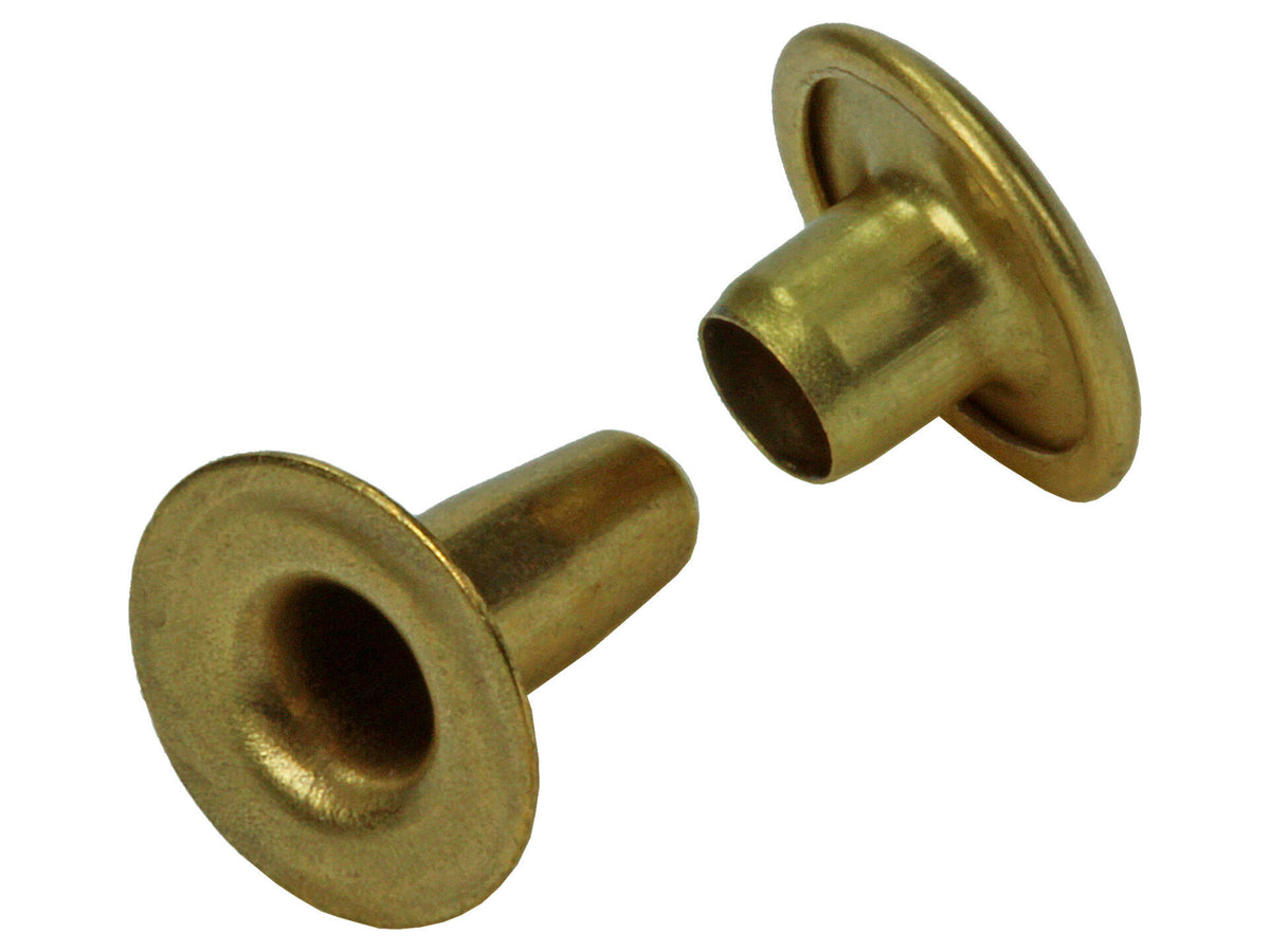 Mack Rivet 4,2x10 mm messing 6 stuks