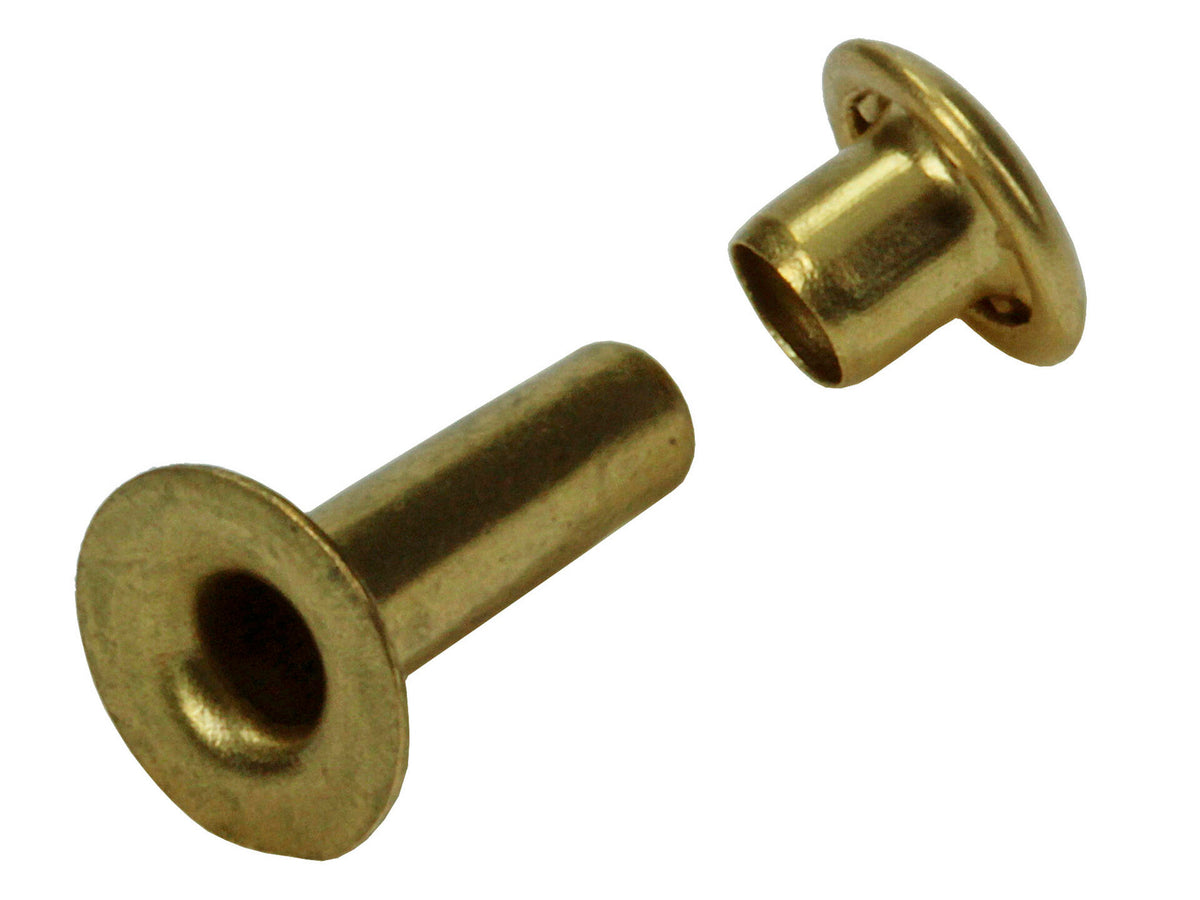 Mack Rivet 4x11 mm messing 9 stuks