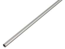 Tube rond 10x1 mm 100cm aluminium anodisé argent