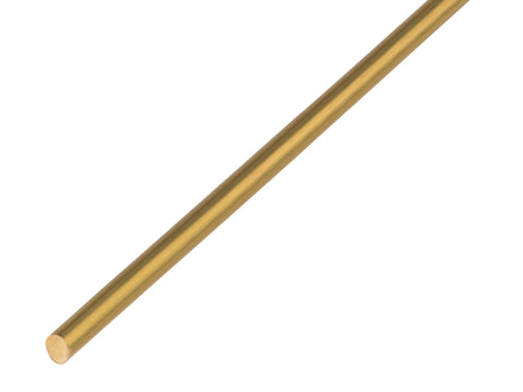 Ronde stang 4mm 100cm messing