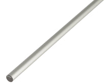 Barre rond 6mm 100cm aluminium anodisé argent