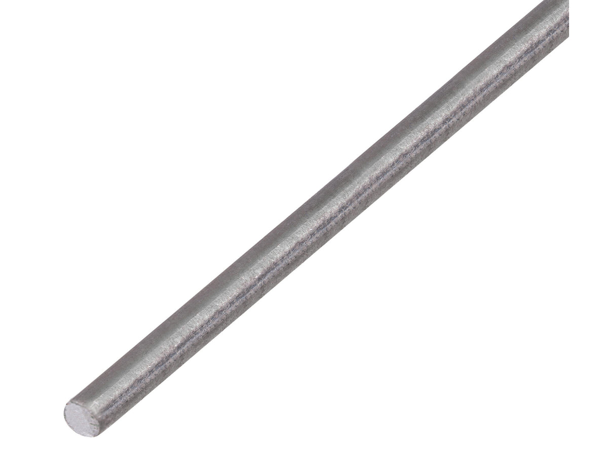 Ronde stang glad 4mm 100cm staal