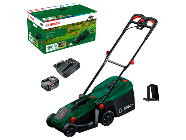 Bosch Rotak 18V2-32 accu grasmaaier 18V Li-Ion 32cm + lader