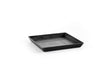 Ecopots Rotterdam soucoupe 40x40 cm gris foncé