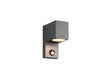 Trio Roya wandlamp GU10 max. 35W met bewegingssensor antraciet
