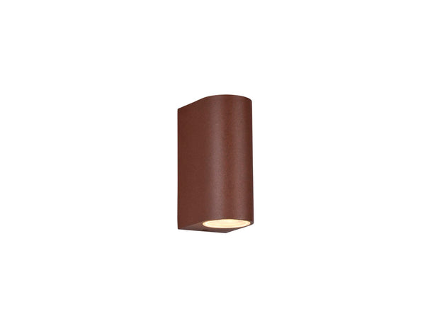 Trio Roya applique murale extérieure rond GU10 max. 2x17,5 W rouille