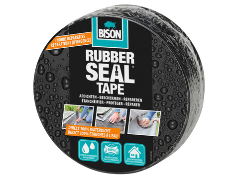 Bison Rubber Seal Tape reparatietape 5m 7,5cm
