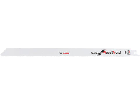 Bosch Professional S 1222 VF Flexible for Wood and Metal reciprozaagblad BIM 300mm metaal 5 stuks