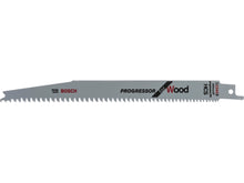 Bosch Professional S 2345 X Progressor for Wood lame de scie sabre HCS 200mm bois 5 pièces