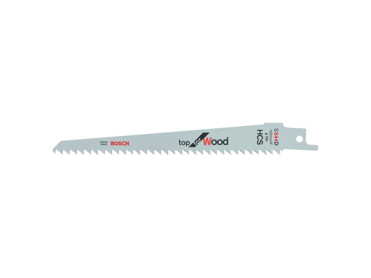 Bosch Professional S 644 D Top for Wood reciprozaagblad 150mm hout 2 stuks