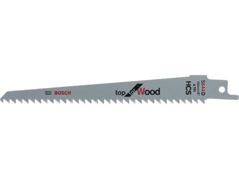 Bosch Professional S 644 D Top for Wood reciprozaagblad HCS 150mm hout 5 stuks