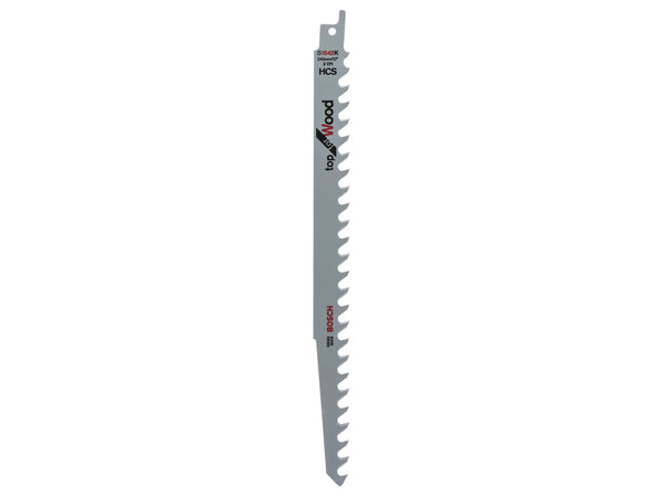 Bosch Professional S1542K lame de scie sabre BIM 240mm bois 2 pièces
