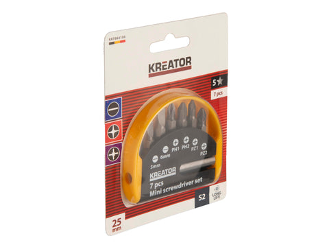 Kreator KRT064100 bitset PH/PZ/SL 7-delig