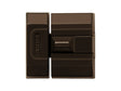 Abus SR30 deurgrendel bruin