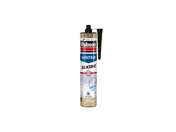 Rubson Sanitair siliconenkit 280ml zwart