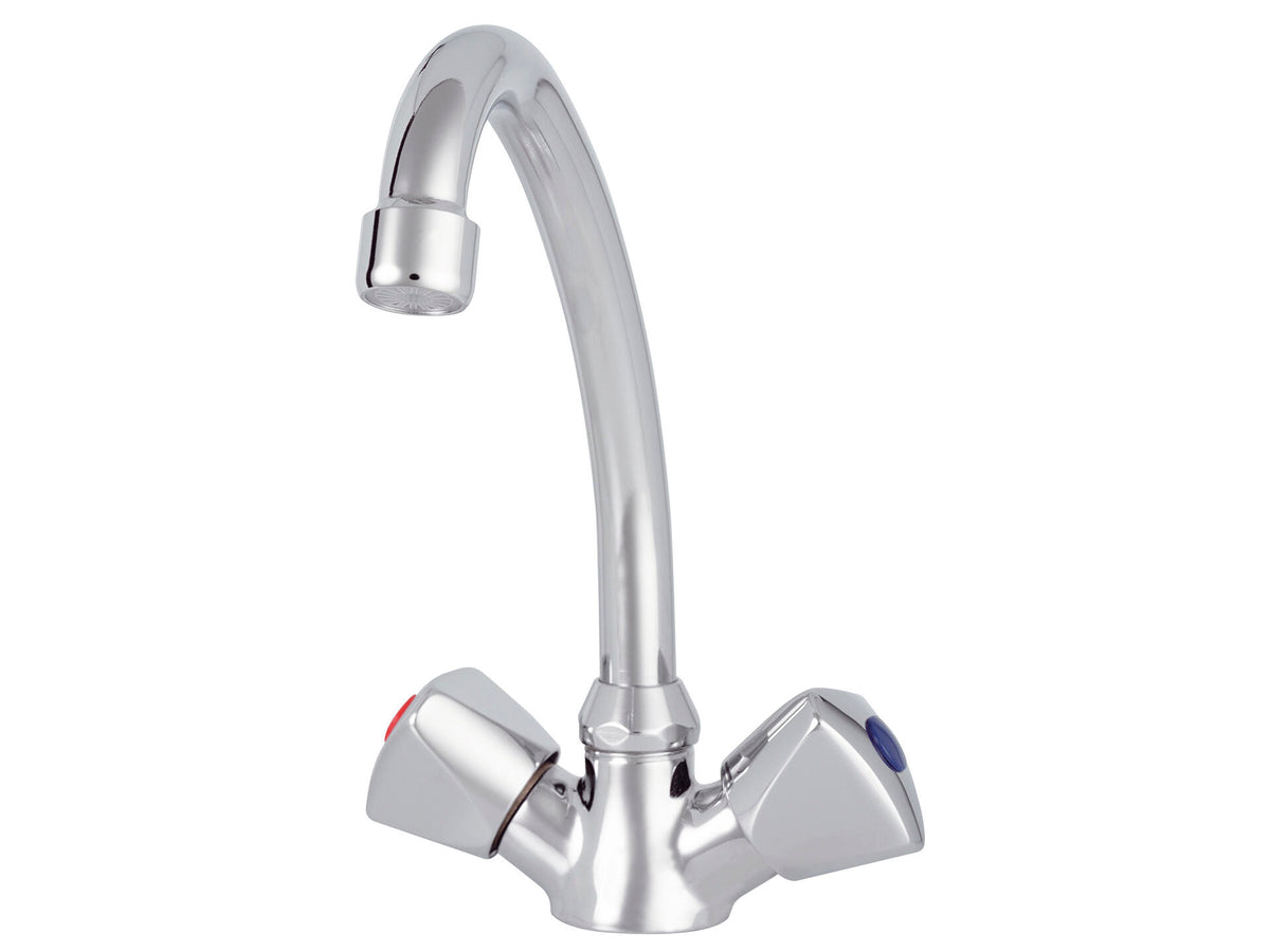 Lafiness Saturno keukenkraan eengreeps chroom