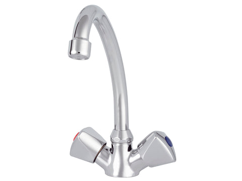 Lafiness Saturno keukenkraan eengreeps chroom