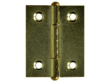Mack Scharnier smal 4x2,5 cm messing