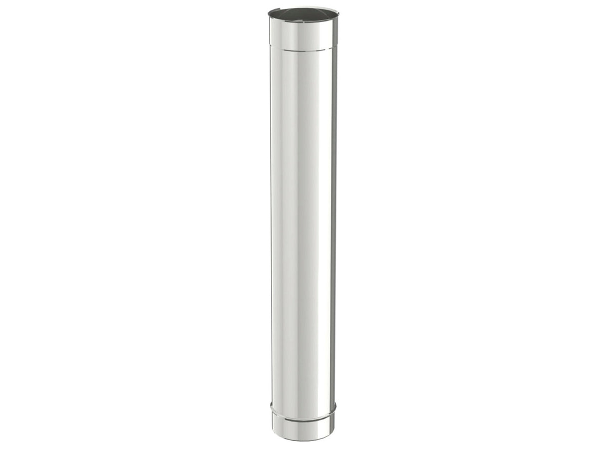 Saninstal Schouwbuis 1m 150mm inox