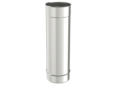 Saninstal Schouwbuis 50cm 125mm inox