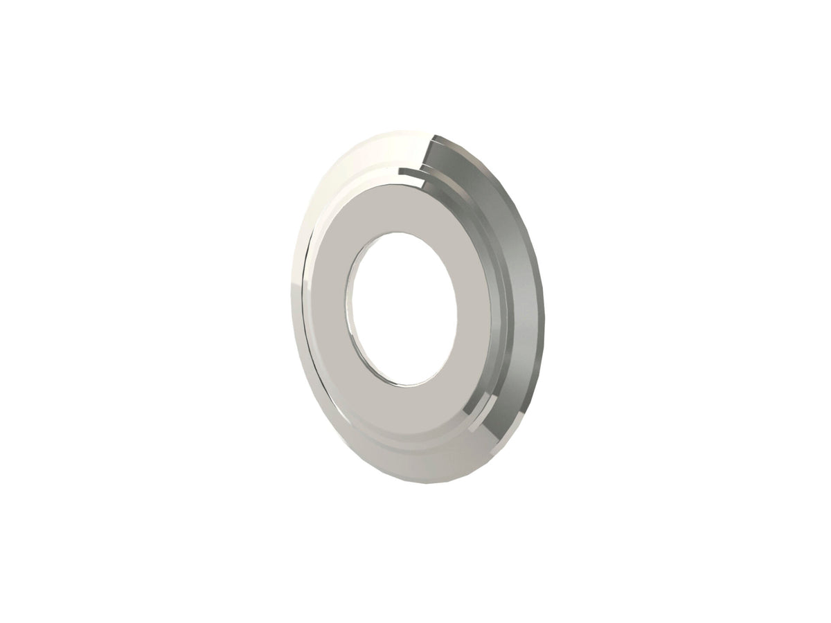 Saninstal Schouwplaat inox 80mm