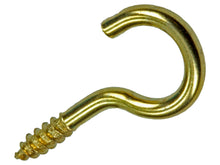 Mack Schroefhaken 12x2,5 mm messing 7 stuks
