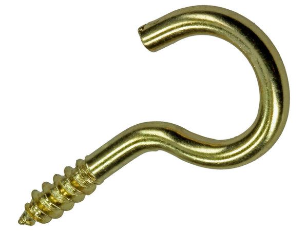 Mack Crochets à vis 20x3,5 mm laiton 3 pièces