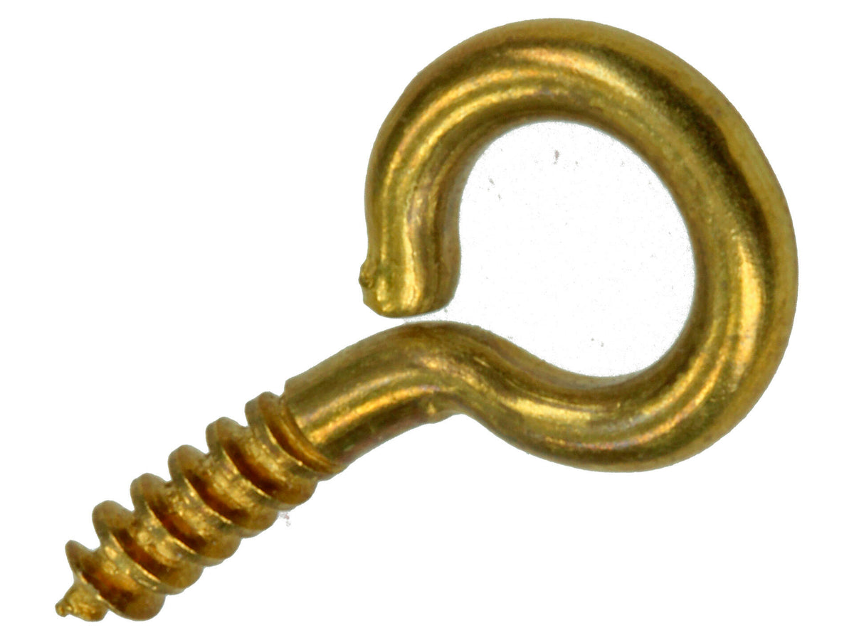 Mack Schroefogen 12x2,5 mm messing 6 stuks