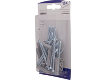 Element System Vis et chevilles 4,5x5 cm 18 pièces
