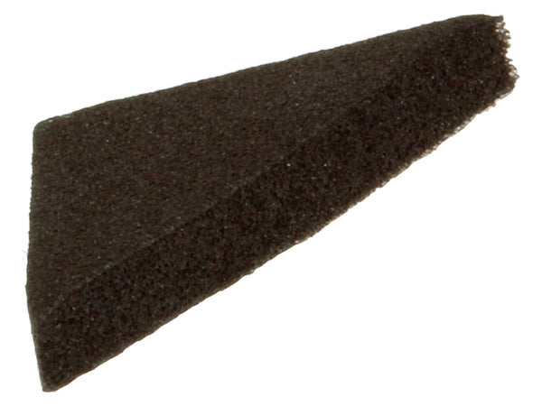 Mack Mousse adhésive triangle 15x15 mm noir 40 pièces