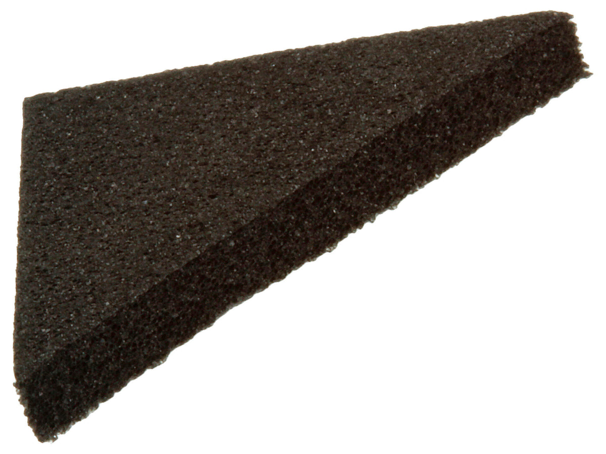 Mack Schuimpasta driehoek 20x20 mm zwart 24 stuks