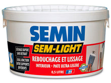 Semin Sem-Light reboucheur pâte 0,5l blanc