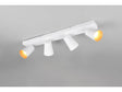 Trio Sharp barre de spots GU10 max. 4x10 W blanc mat