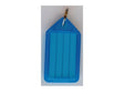 Sleutellabel groot blauw