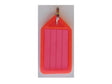 Sleutellabel groot roze