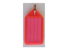 Sleutellabel groot roze
