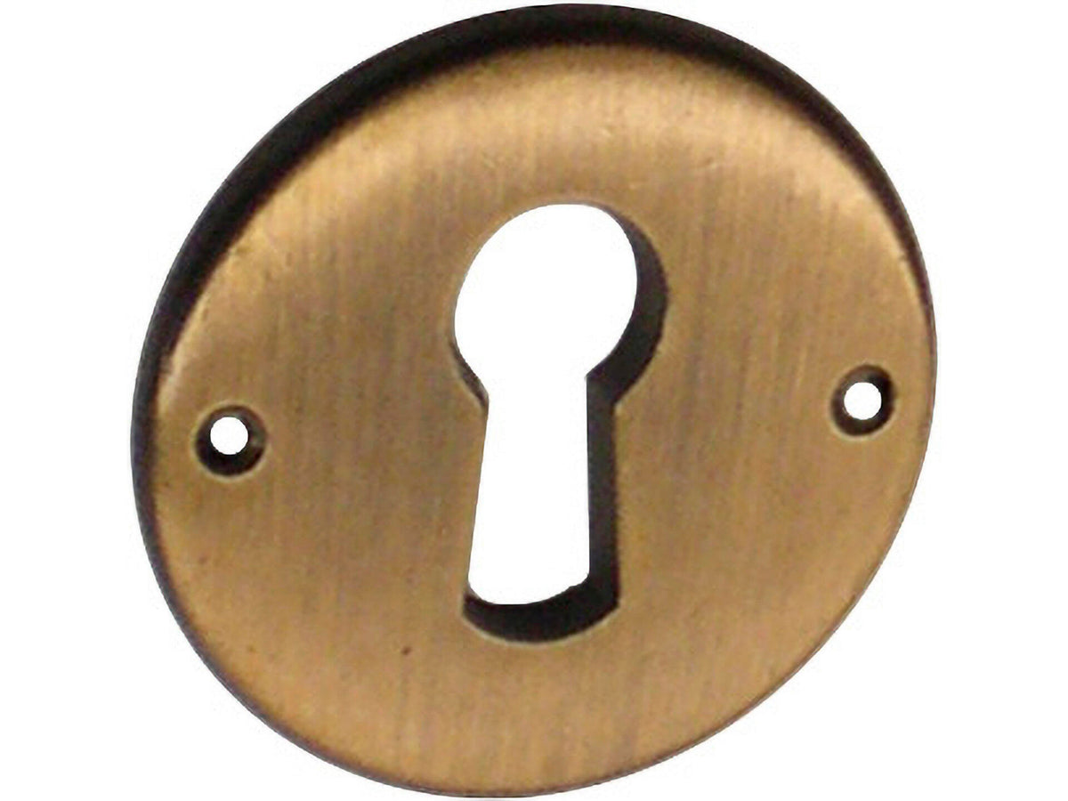 Linea Bertomani Sleutelrozet 30mm zamak verbronsd