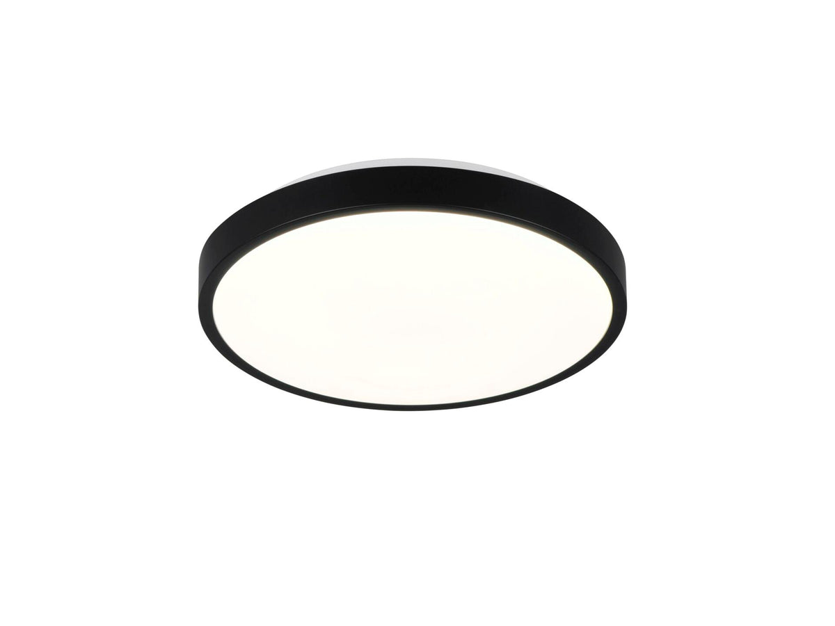 Reality Slope LED plafondlamp mat zwart