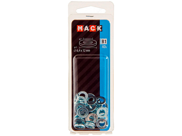 Mack Sluitringen 6,4x12 mm verzinkt 40 stuks