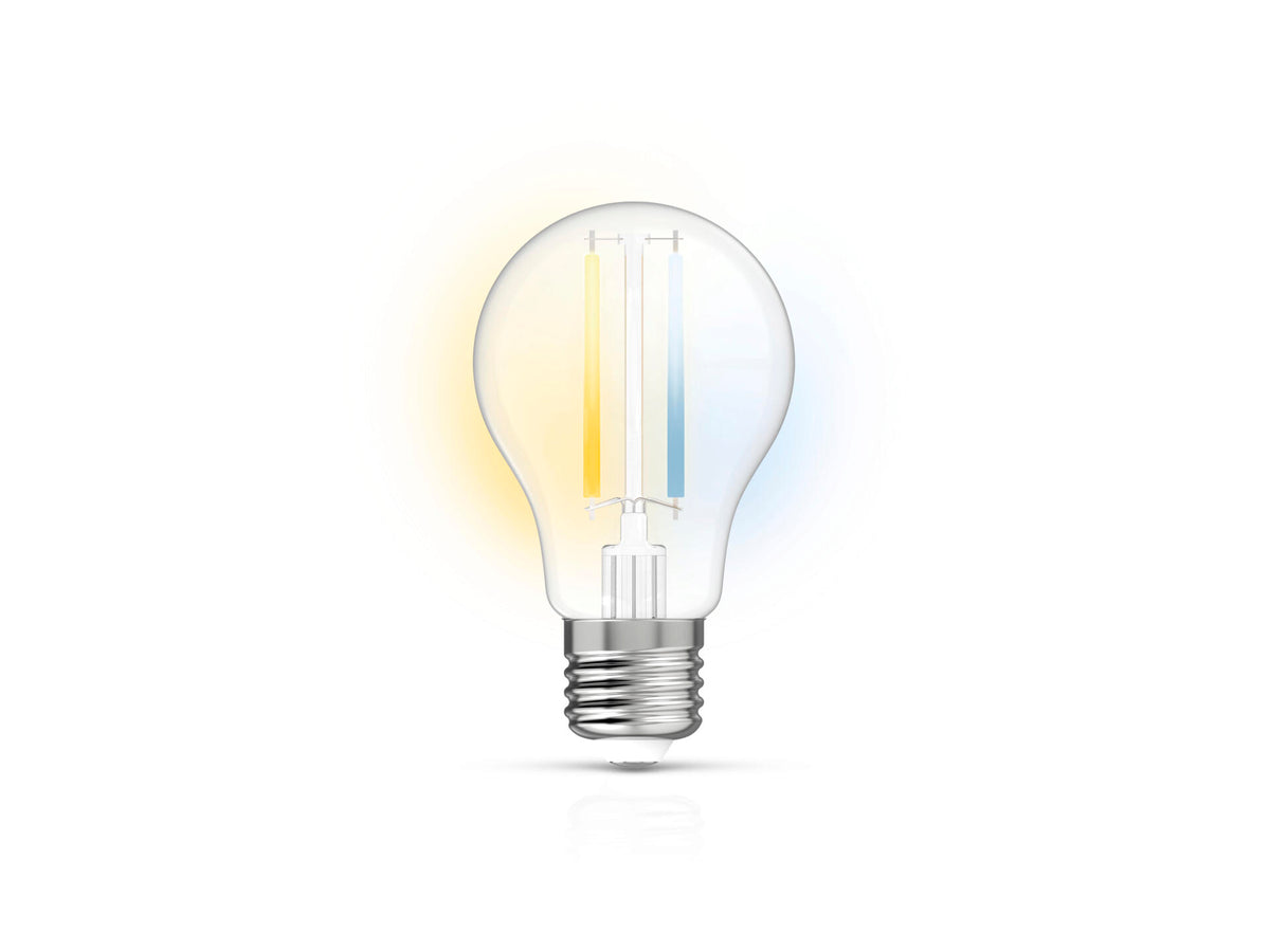 Qnect Smart LED peerlamp filament E27 7,5W dimbaar