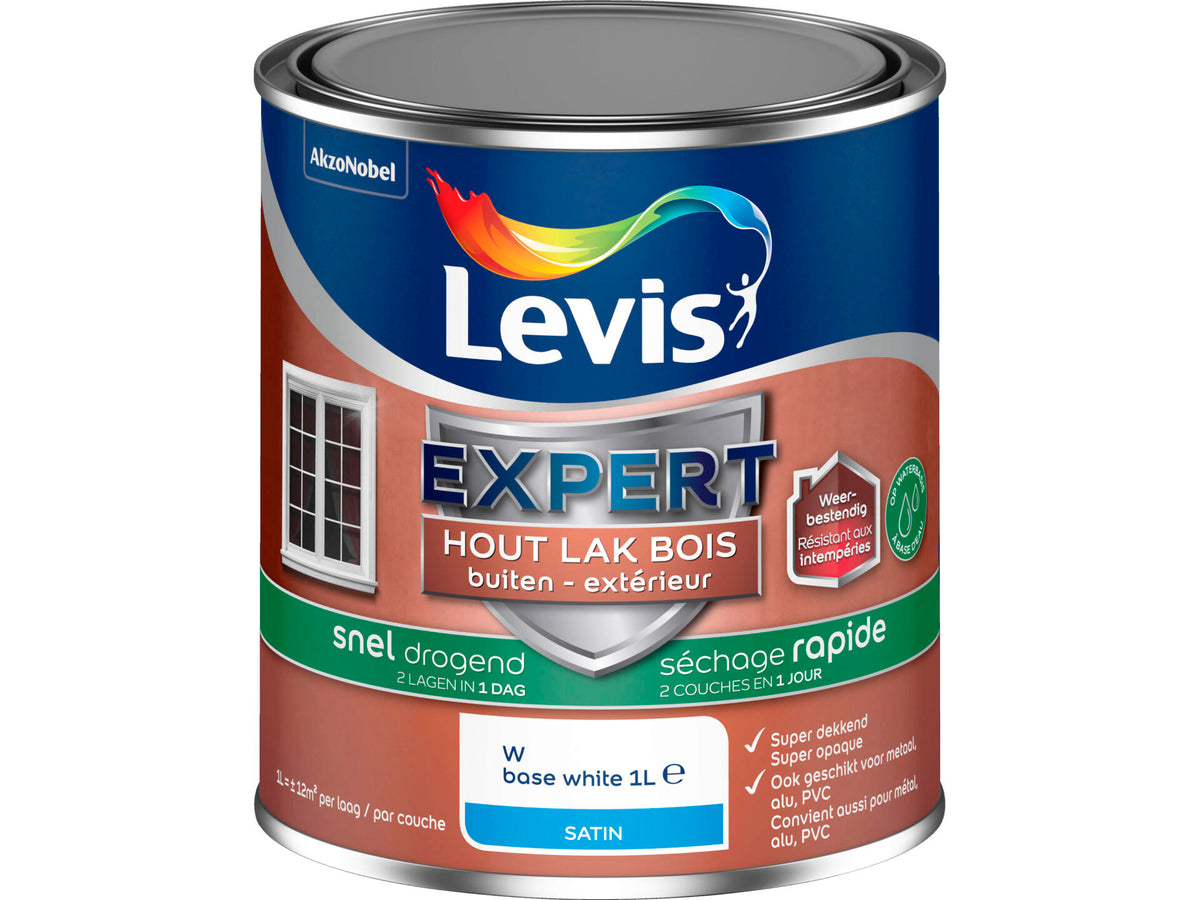 Levis Sneldrogende lak Expert buiten satin mix 1l W