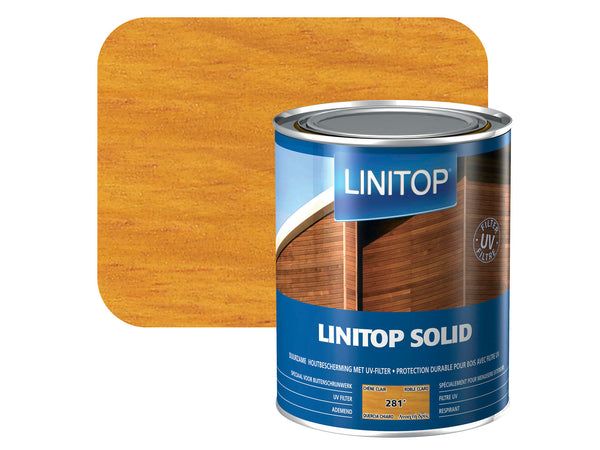 Linitop Solid beits 1l lichte eik #281