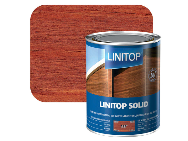 Linitop Solid beits 1l mahonie #285