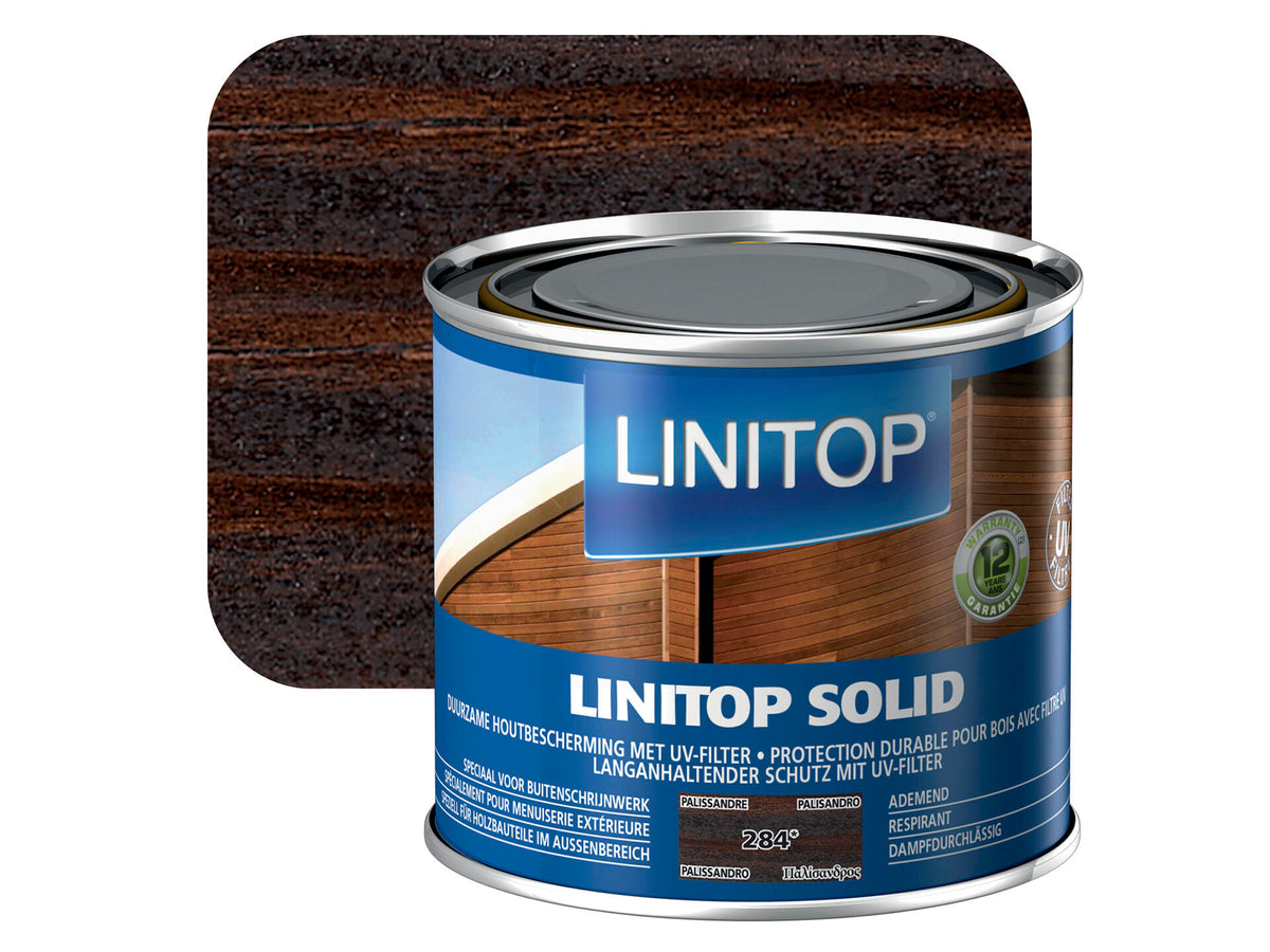 Linitop Solid beits Solid 0,5l pallisander #284