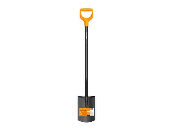 Fiskars Solid bêche de jardin rond 28x18 cm + manche D 116,6cm